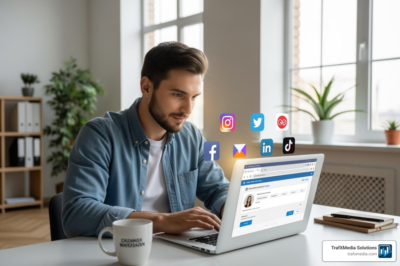 setting up social media for small business