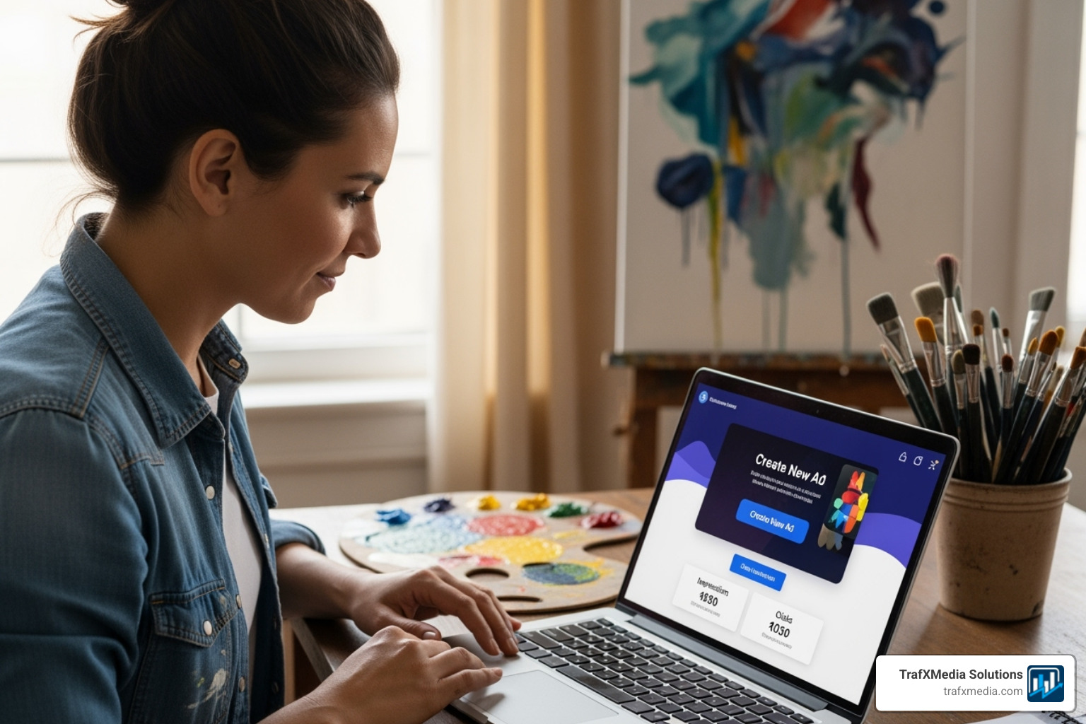 Google ads for artists