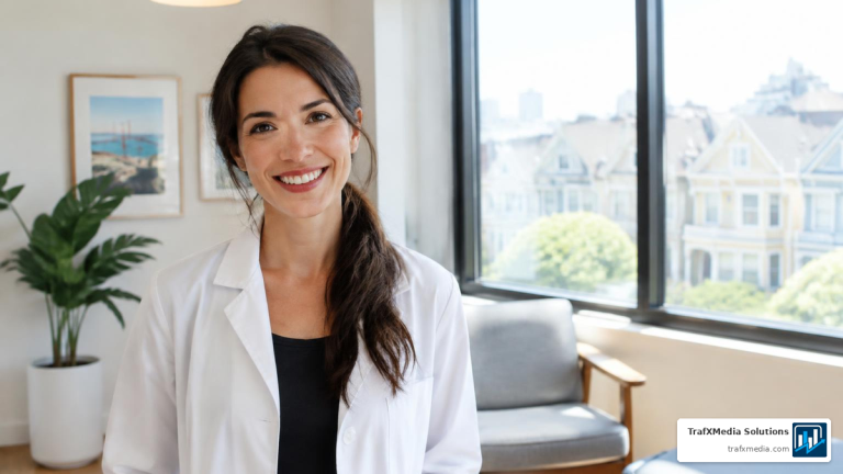 Chiropractor Greeting a Patient at a San Francisco Clinic
